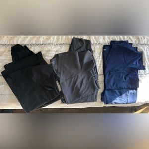 3 sets of mandala maternity scrubs
